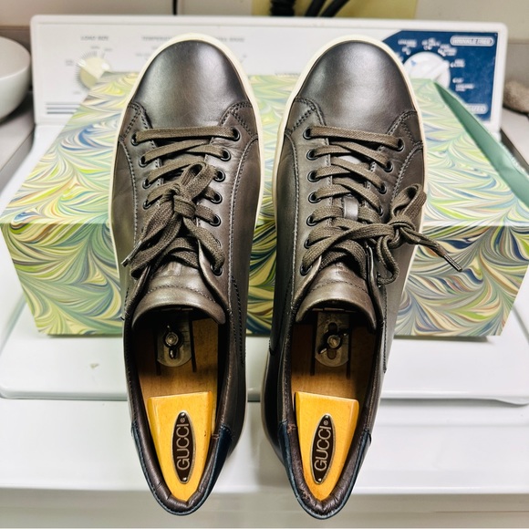 Bruno Magli Westy Italian Leather Sneakers - Picture 8 of 10